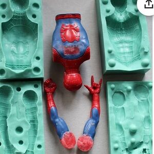 Silicone Mould 3D Big Spiderman